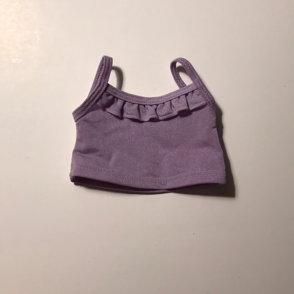 Ruffled Tankini Top